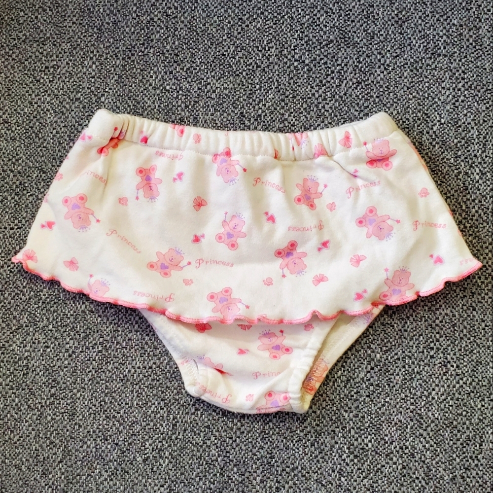 Adorable Baby Diaper Cover Ruffle Butt Size 3-6m